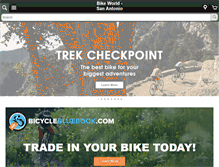 Tablet Screenshot of bikeworld.com