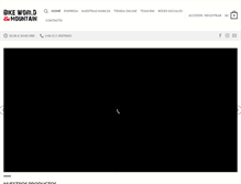 Tablet Screenshot of bikeworld.cl