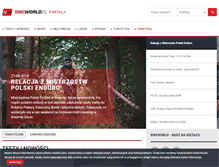 Tablet Screenshot of portal.bikeworld.pl